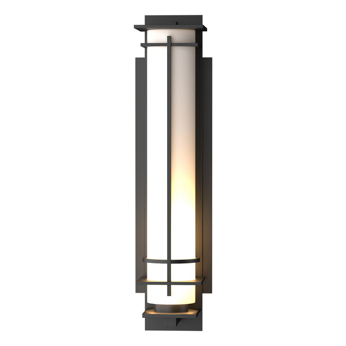 Hubbardton Forge 307861-SKT-80-GG0189 One Light Outdoor Wall Sconce, Coastal Black