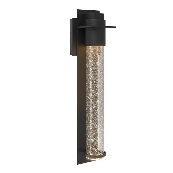 Hubbardton Forge 307910-SKT-80-II0145 One Light Outdoor Wall Sconce, Coastal Black