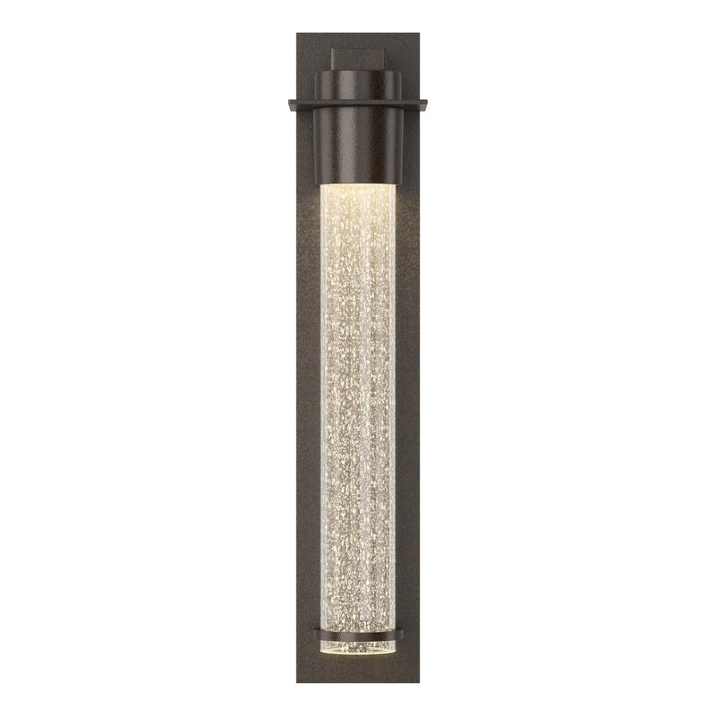 Hubbardton Forge 307920-SKT-14-II0211 One Light Outdoor Wall Sconce, Coastal Oil Rubbed Bronze