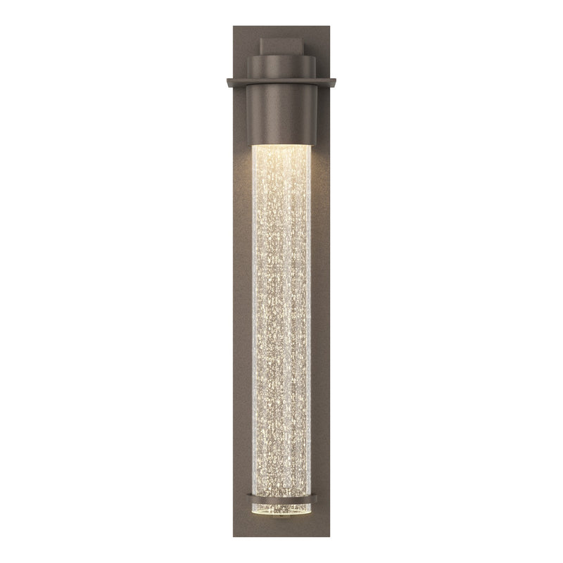 Hubbardton Forge 307920-SKT-77-II0211 One Light Outdoor Wall Sconce, Coastal Dark Smoke