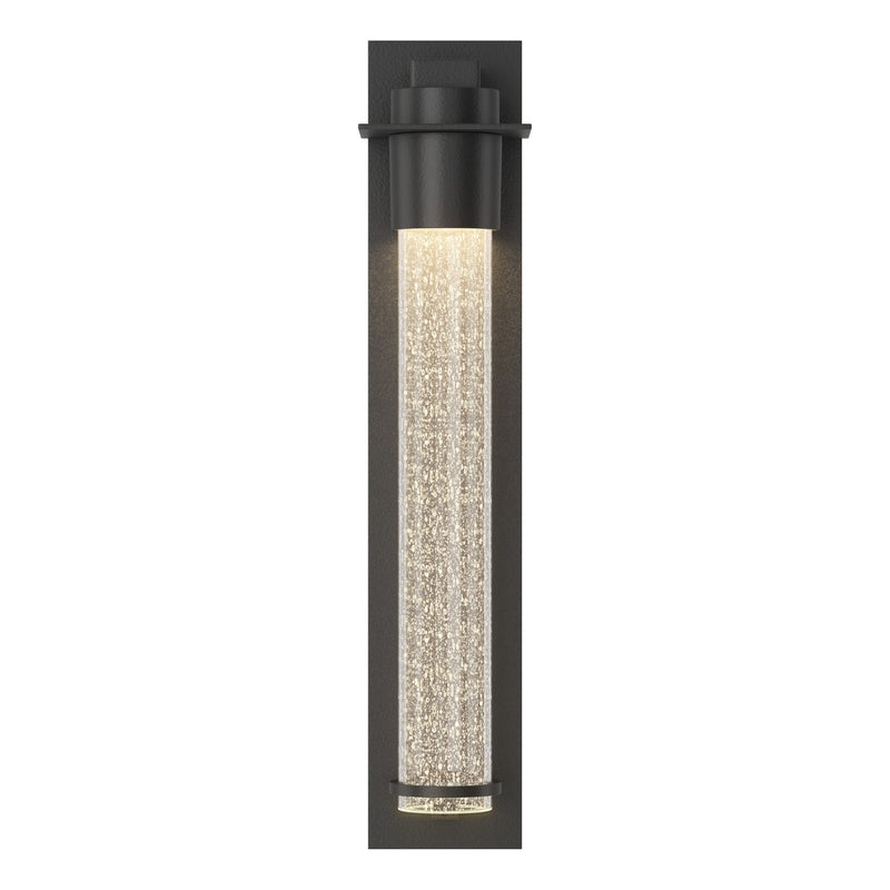 Hubbardton Forge 307920-SKT-80-II0211 One Light Outdoor Wall Sconce, Coastal Black