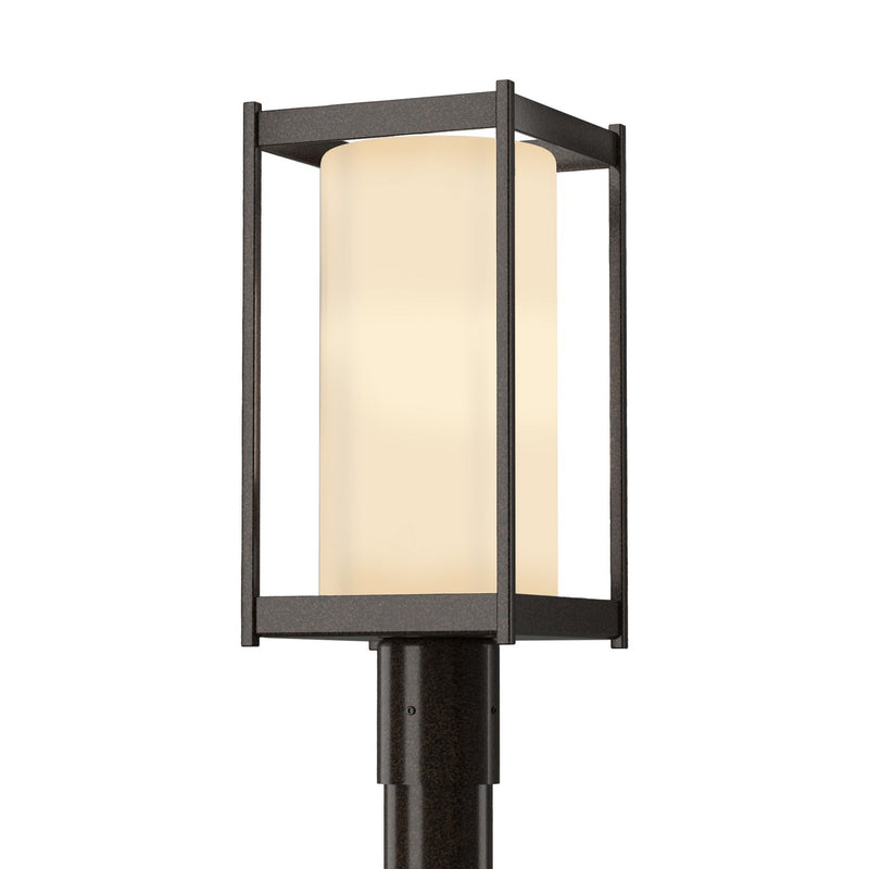 Hubbardton Forge 342021-SKT-75-GG0732 One Light Outdoor Post Mount, Coastal Bronze