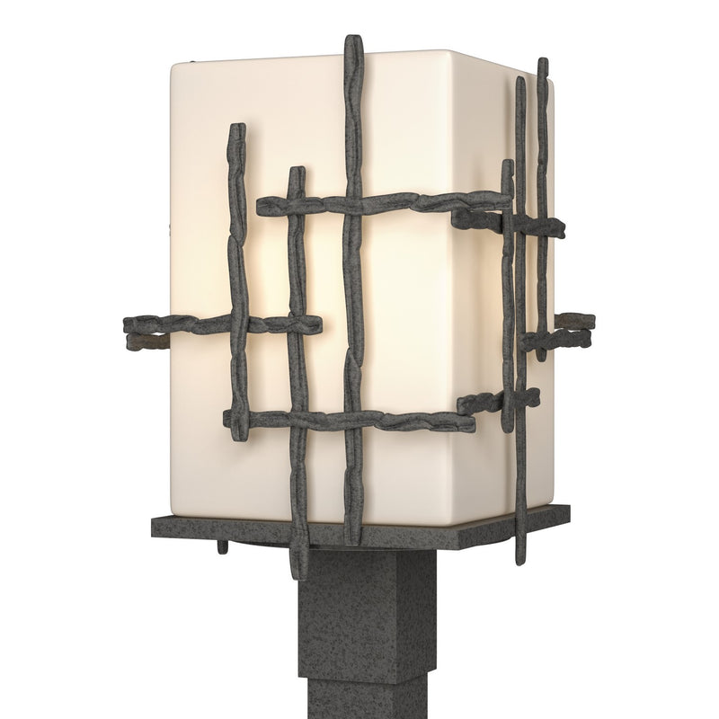 Hubbardton Forge 342023-SKT-20-GG0084 One Light Outdoor Post Mount, Coastal Natural Iron