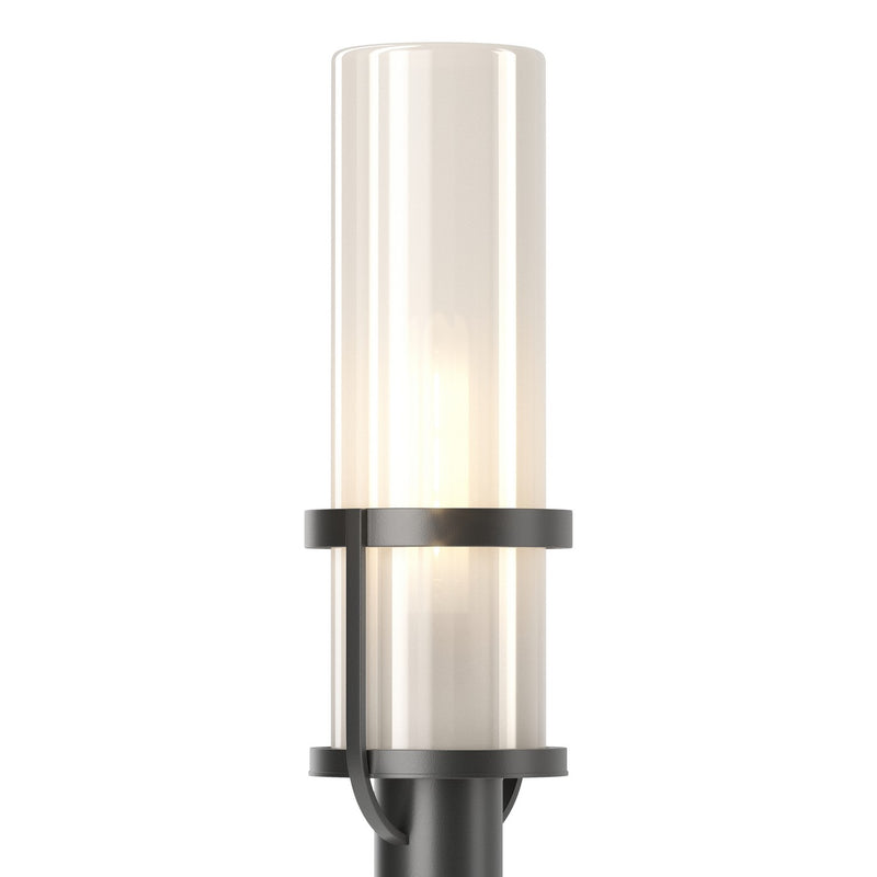 Hubbardton Forge 342025-SKT-80-FD0745 One Light Outdoor Post Mount, Coastal Black