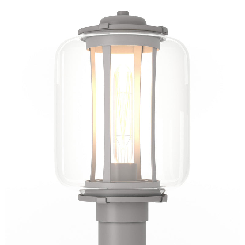 Hubbardton Forge 342553-SKT-78-ZM0724 One Light Outdoor Post Mount, Coastal Burnished Steel