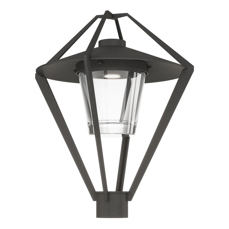Hubbardton Forge 342651-SKT-20-ZM0727 One Light Outdoor Post Mount, Coastal Natural Iron