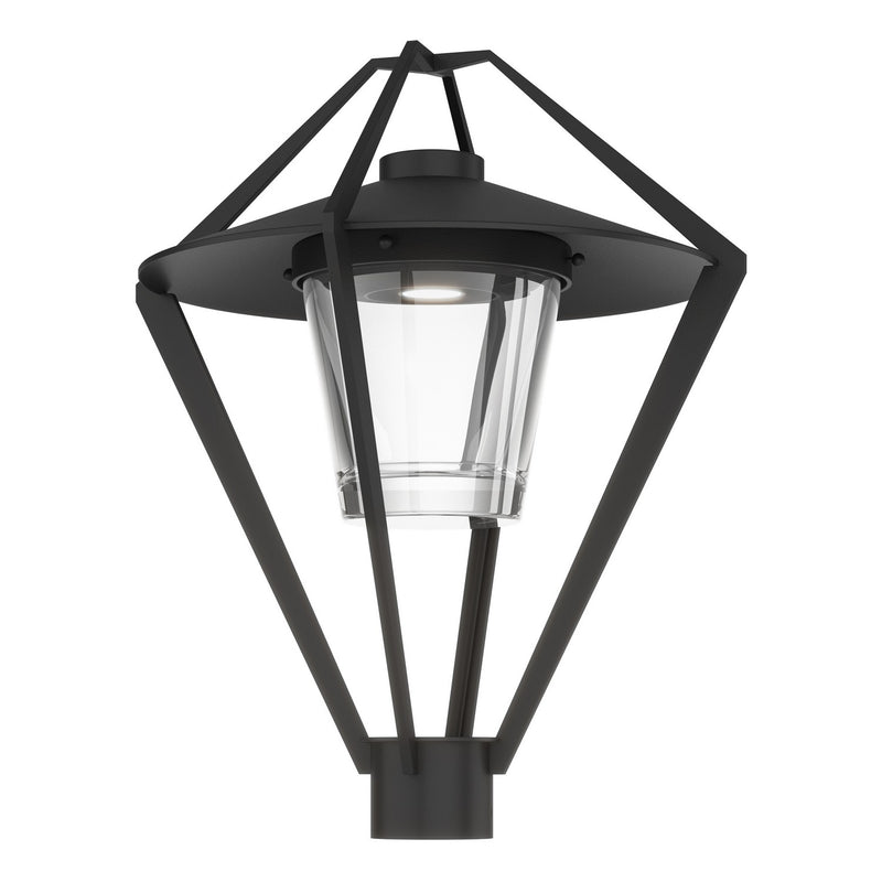 Hubbardton Forge 342651-SKT-80-ZM0727 One Light Outdoor Post Mount, Coastal Black