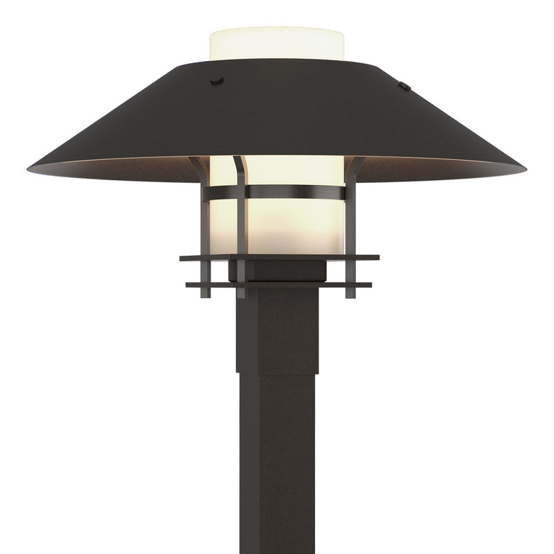 Hubbardton Forge 344227-SKT-14-14-GG0026 One Light Outdoor Post Mount, Coastal Oil Rubbed Bronze