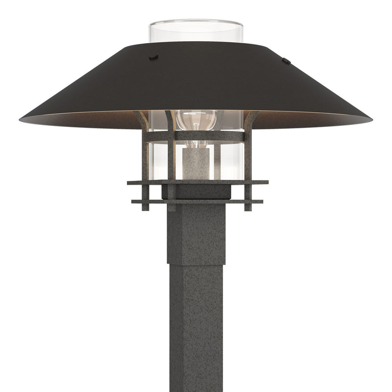 Hubbardton Forge 344227-SKT-20-14-ZM0026 One Light Outdoor Post Mount, Coastal Natural Iron