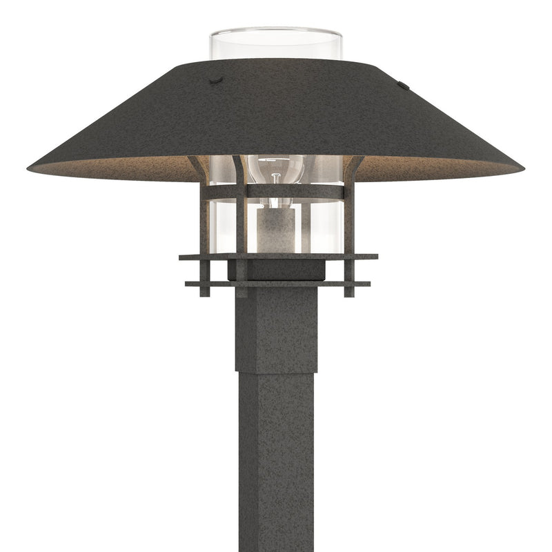 Hubbardton Forge 344227-SKT-20-20-ZM0026 One Light Outdoor Post Mount, Coastal Natural Iron