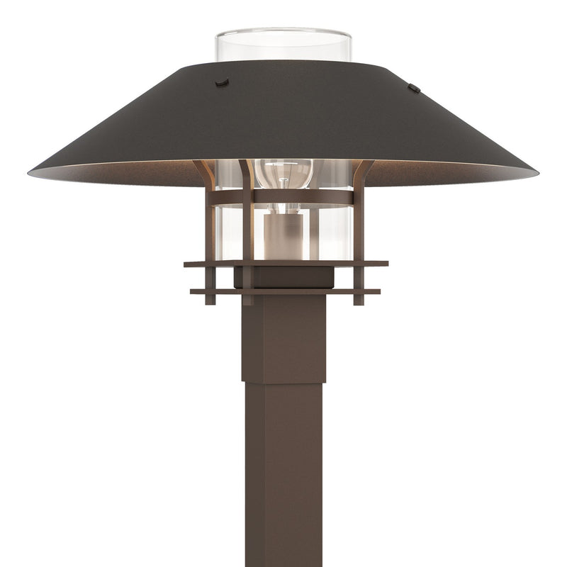Hubbardton Forge 344227-SKT-75-14-ZM0026 One Light Outdoor Post Mount, Coastal Bronze