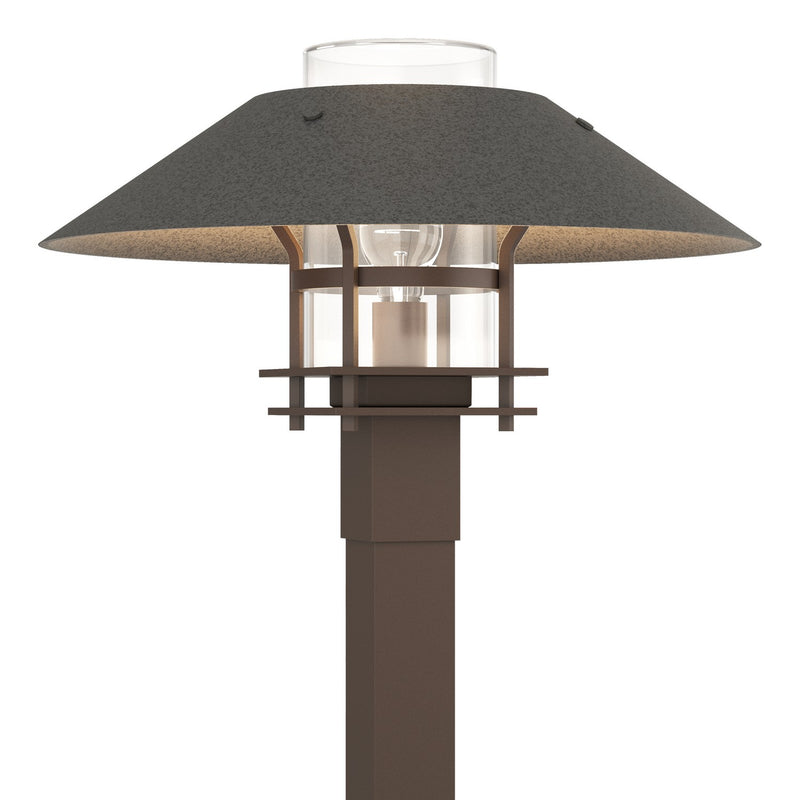 Hubbardton Forge 344227-SKT-75-20-ZM0026 One Light Outdoor Post Mount, Coastal Bronze