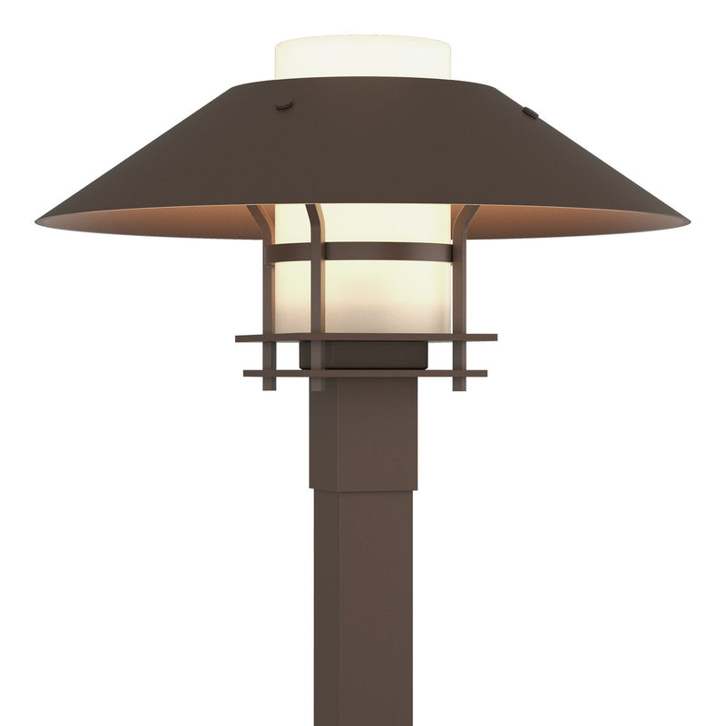 Hubbardton Forge 344227-SKT-75-75-GG0026 One Light Outdoor Post Mount, Coastal Bronze
