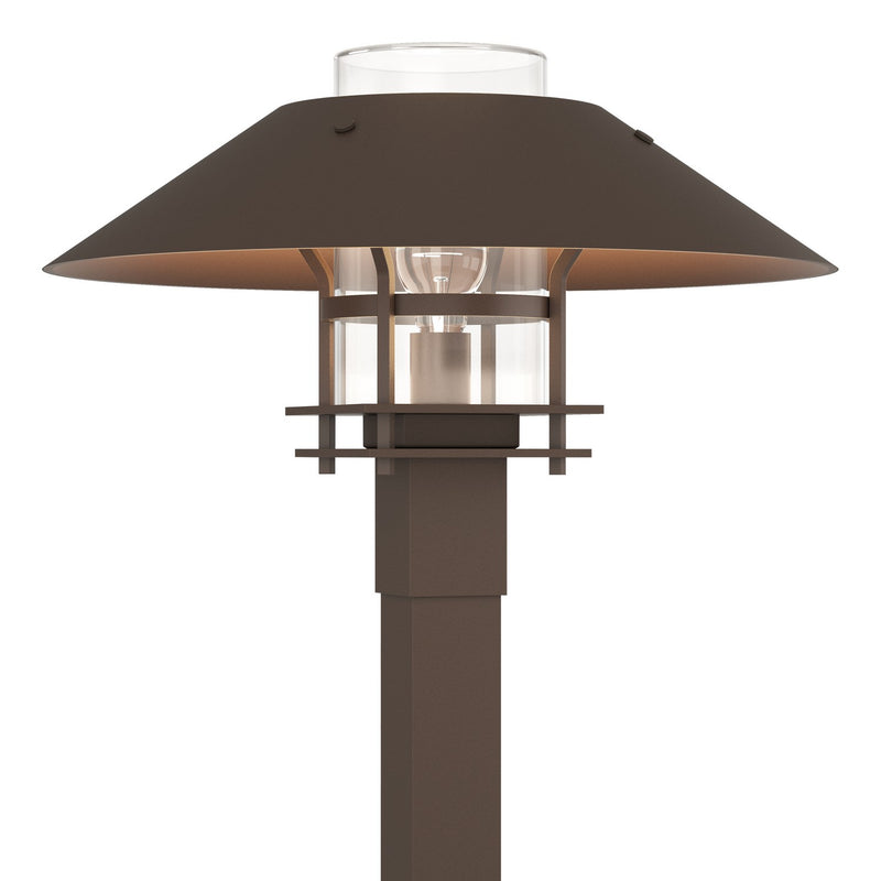 Hubbardton Forge 344227-SKT-75-75-ZM0026 One Light Outdoor Post Mount, Coastal Bronze