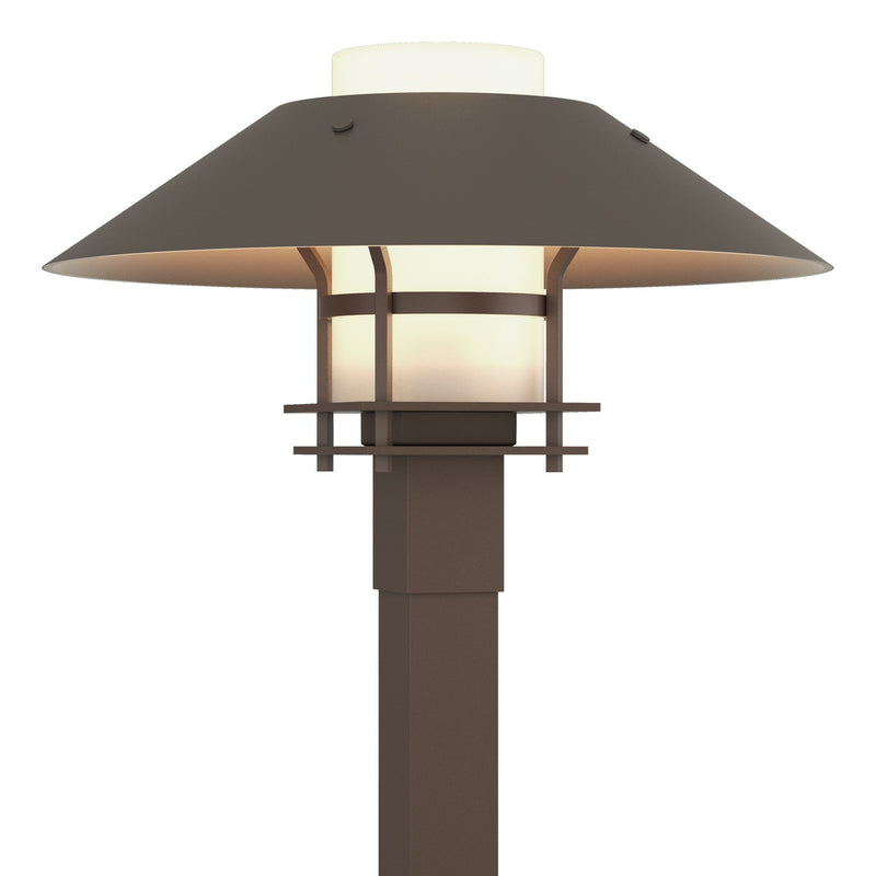 Hubbardton Forge 344227-SKT-75-77-GG0026 One Light Outdoor Post Mount, Coastal Bronze