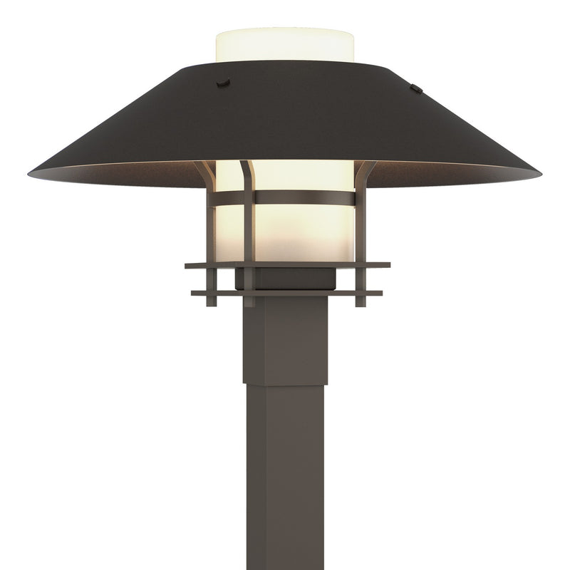 Hubbardton Forge 344227-SKT-77-14-GG0026 One Light Outdoor Post Mount, Coastal Dark Smoke
