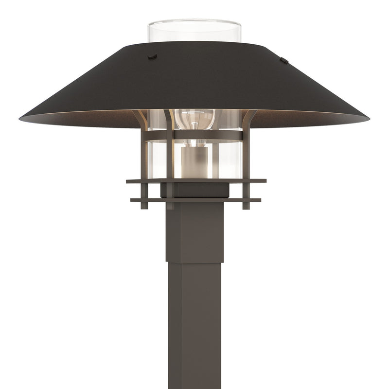 Hubbardton Forge 344227-SKT-77-14-ZM0026 One Light Outdoor Post Mount, Coastal Dark Smoke