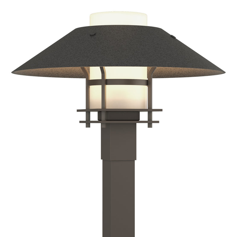 Hubbardton Forge 344227-SKT-77-20-GG0026 One Light Outdoor Post Mount, Coastal Dark Smoke
