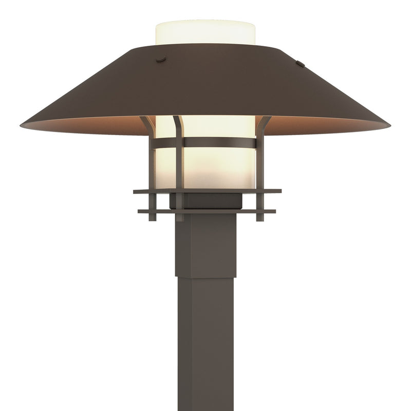 Hubbardton Forge 344227-SKT-77-75-GG0026 One Light Outdoor Post Mount, Coastal Dark Smoke