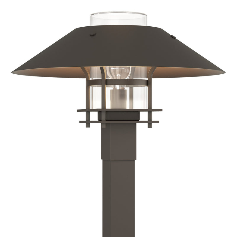 Hubbardton Forge 344227-SKT-77-77-ZM0026 One Light Outdoor Post Mount, Coastal Dark Smoke