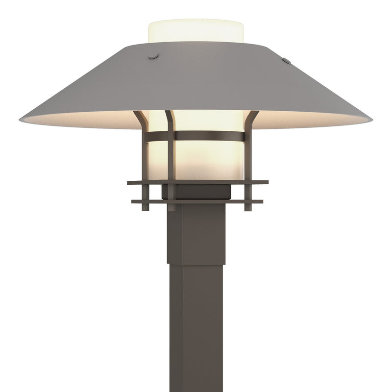 Hubbardton Forge 344227-SKT-77-78-GG0026 One Light Outdoor Post Mount, Coastal Dark Smoke