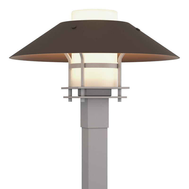 Hubbardton Forge 344227-SKT-78-75-GG0026 One Light Outdoor Post Mount, Coastal Burnished Steel