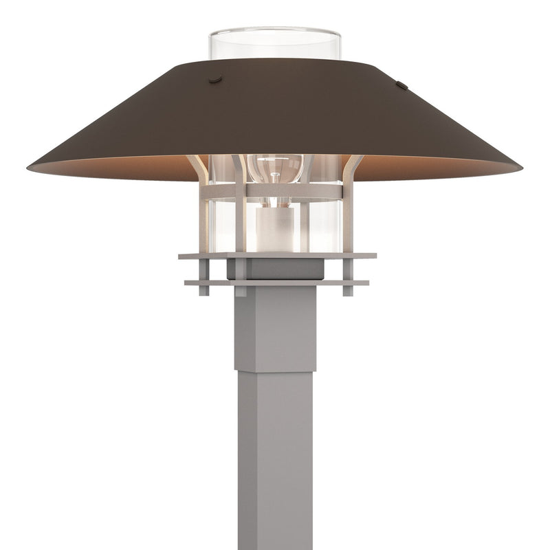 Hubbardton Forge 344227-SKT-78-75-ZM0026 One Light Outdoor Post Mount, Coastal Burnished Steel