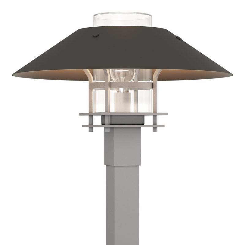 Hubbardton Forge 344227-SKT-78-77-ZM0026 One Light Outdoor Post Mount, Coastal Burnished Steel