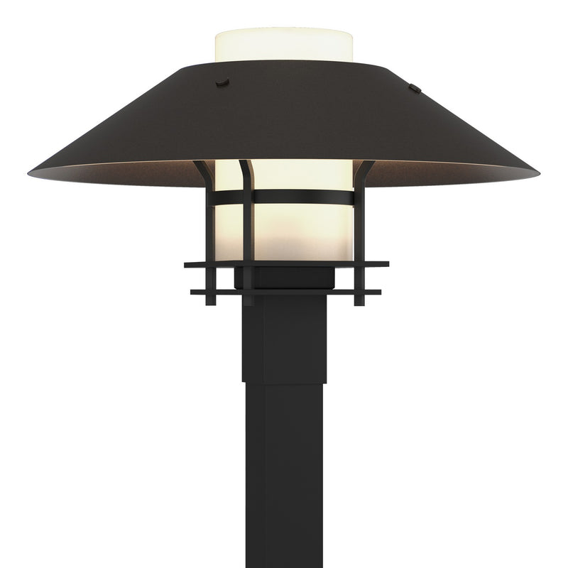 Hubbardton Forge 344227-SKT-80-14-GG0026 One Light Outdoor Post Mount, Coastal Black