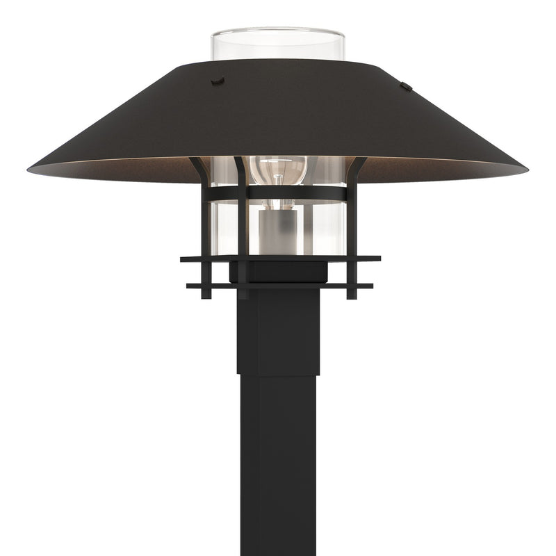 Hubbardton Forge 344227-SKT-80-14-ZM0026 One Light Outdoor Post Mount, Coastal Black