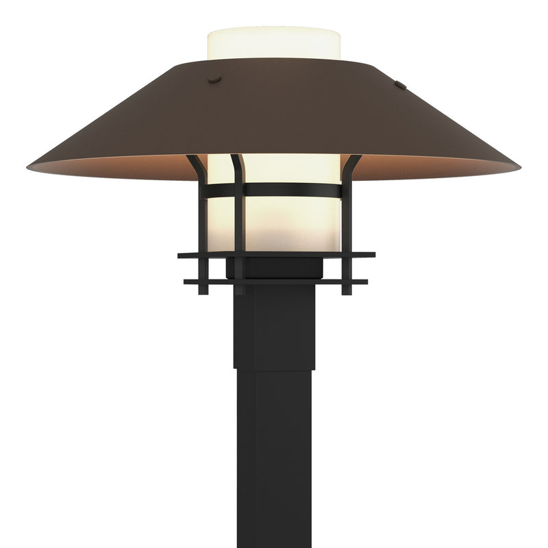 Hubbardton Forge 344227-SKT-80-75-GG0026 One Light Outdoor Post Mount, Coastal Black