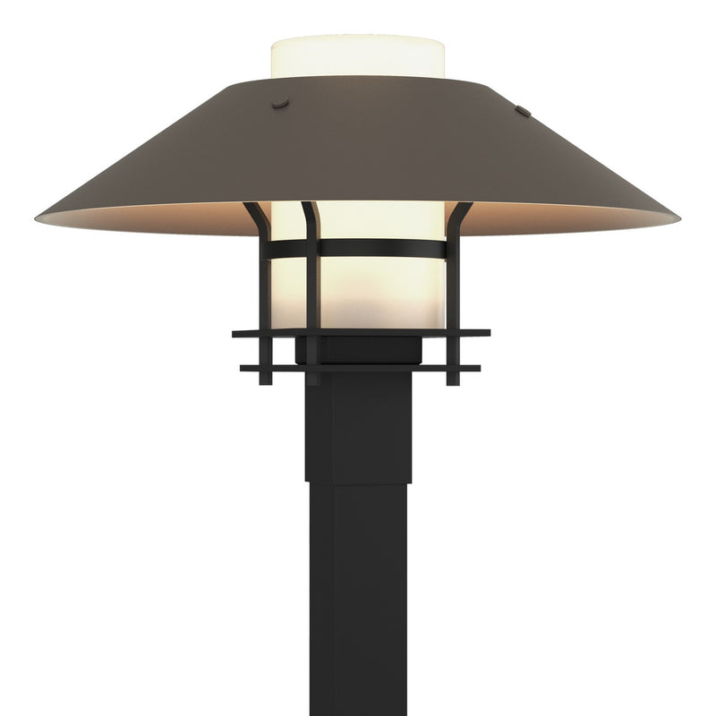 Hubbardton Forge 344227-SKT-80-77-GG0026 One Light Outdoor Post Mount, Coastal Black