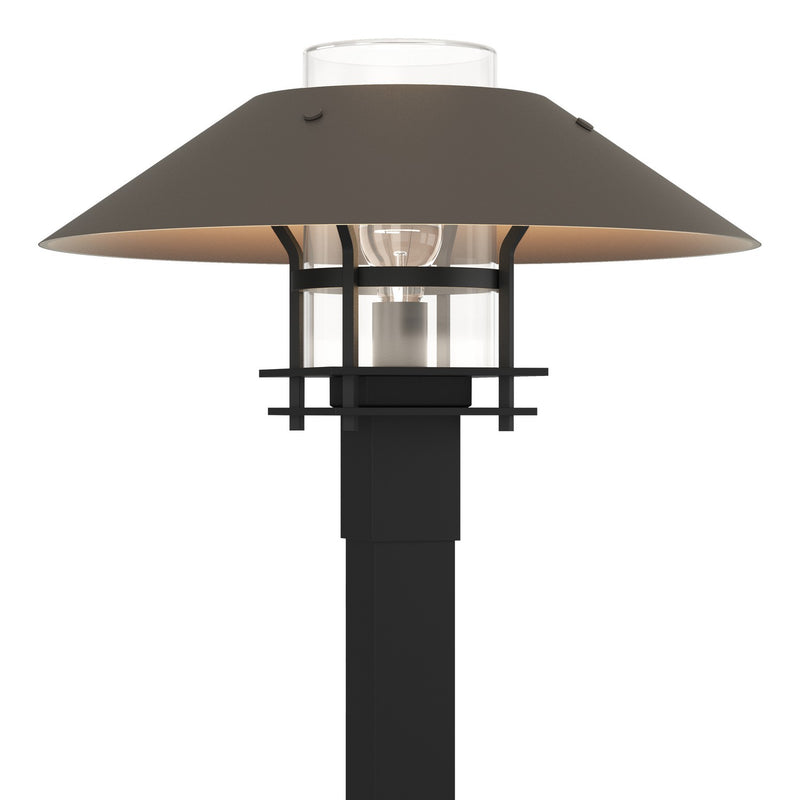 Hubbardton Forge 344227-SKT-80-77-ZM0026 One Light Outdoor Post Mount, Coastal Black
