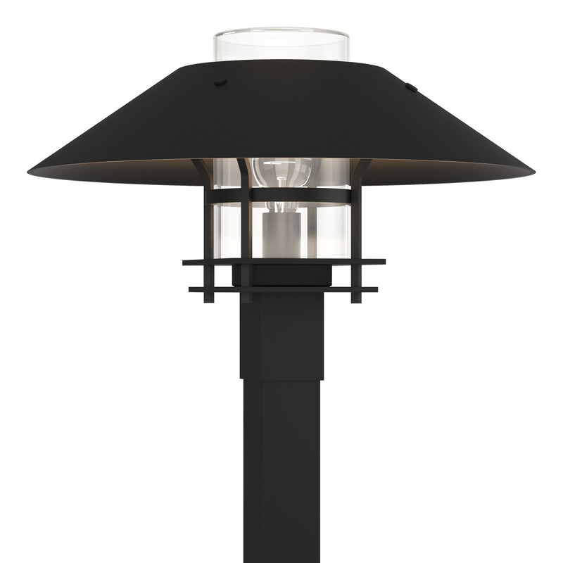 Hubbardton Forge 344227-SKT-80-80-ZM0026 One Light Outdoor Post Mount, Coastal Black