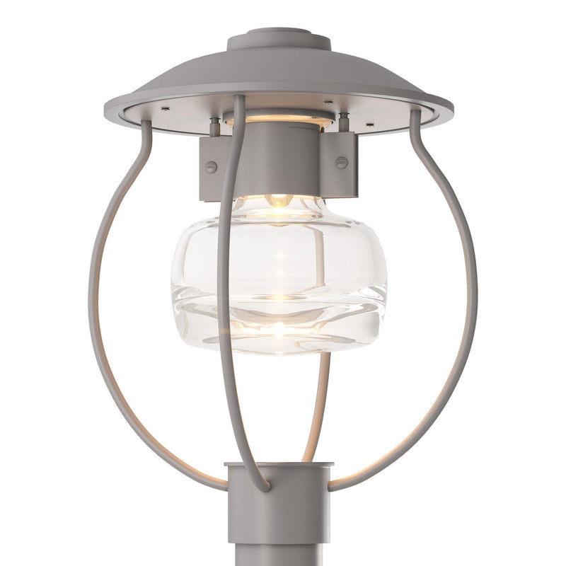 Hubbardton Forge 344810-SKT-78-ZM0447 One Light Outdoor Post Mount, Coastal Burnished Steel