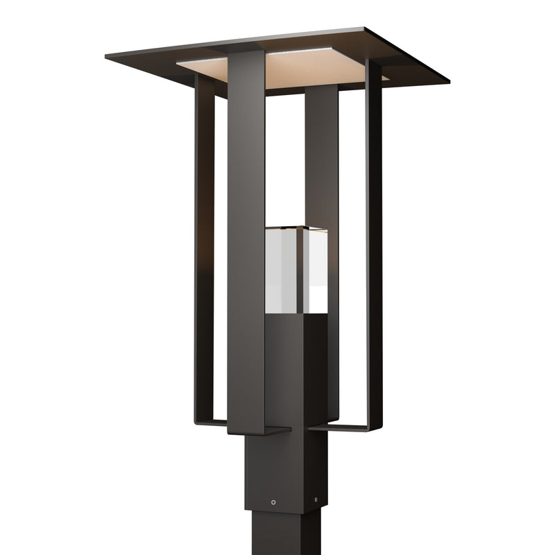 Hubbardton Forge 344830-SKT-14-72-ZM0687 One Light Outdoor Post Mount, Coastal Oil Rubbed Bronze