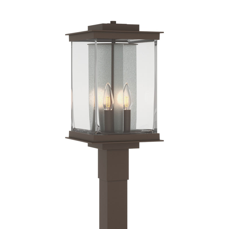 Hubbardton Forge 344840-SKT-75-81-ZM0703 Four Light Outdoor Post Mount, Coastal Bronze