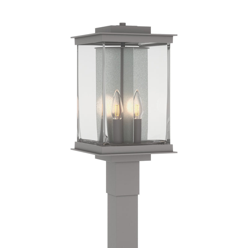 Hubbardton Forge 344840-SKT-78-81-ZM0703 Four Light Outdoor Post Mount, Coastal Burnished Steel