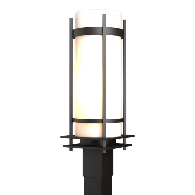 Hubbardton Forge 345895-SKT-14-GG0040 One Light Outdoor Post Mount, Coastal Oil Rubbed Bronze