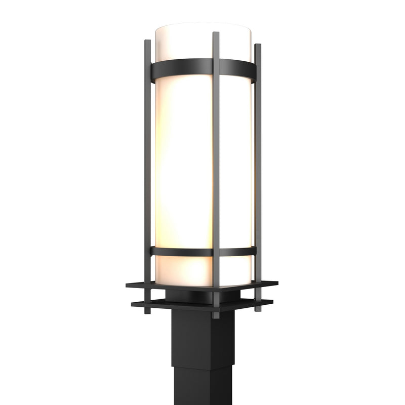 Hubbardton Forge 345895-SKT-80-GG0040 One Light Outdoor Post Mount, Coastal Black