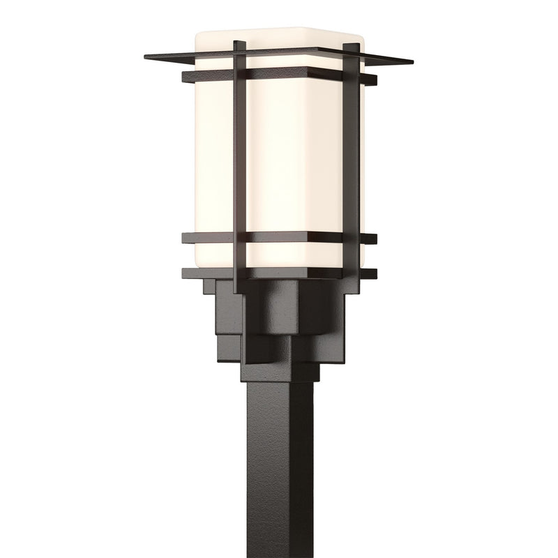 Hubbardton Forge 346011-SKT-14-GG0076 One Light Outdoor Post Mount, Coastal Oil Rubbed Bronze