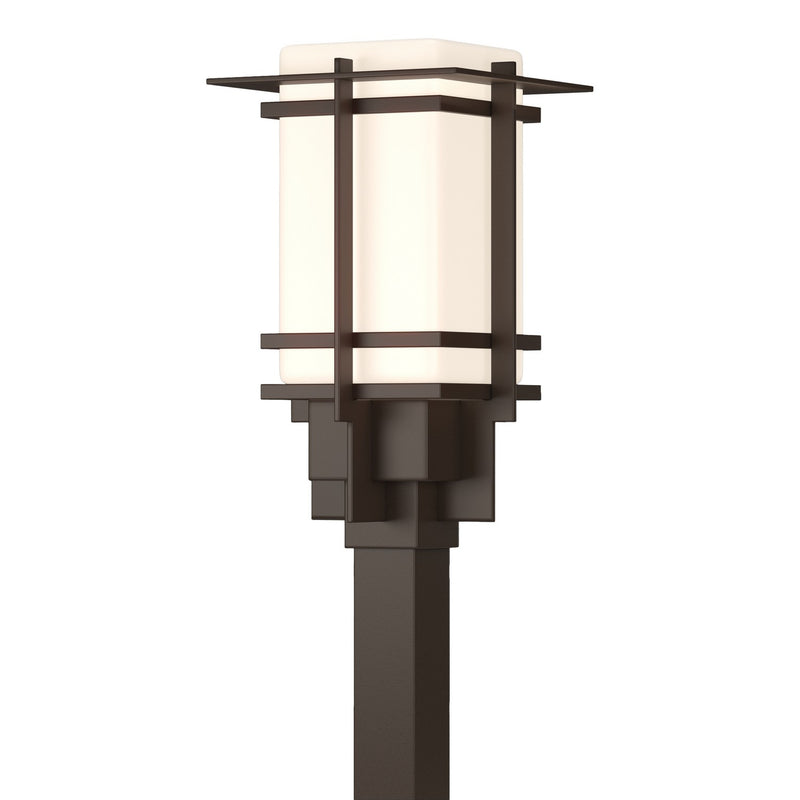 Hubbardton Forge 346011-SKT-75-GG0076 One Light Outdoor Post Mount, Coastal Bronze