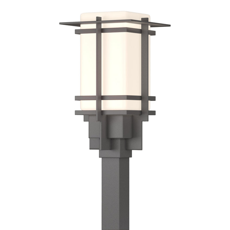 Hubbardton Forge 346011-SKT-78-GG0076 One Light Outdoor Post Mount, Coastal Burnished Steel