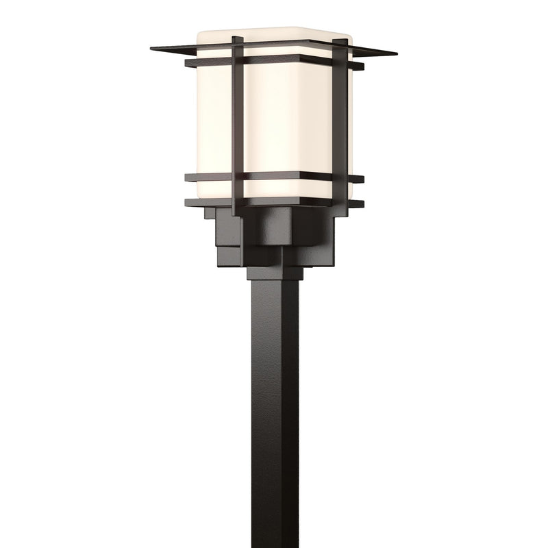 Hubbardton Forge 346013-SKT-14-GG0084 One Light Outdoor Post Mount, Coastal Oil Rubbed Bronze