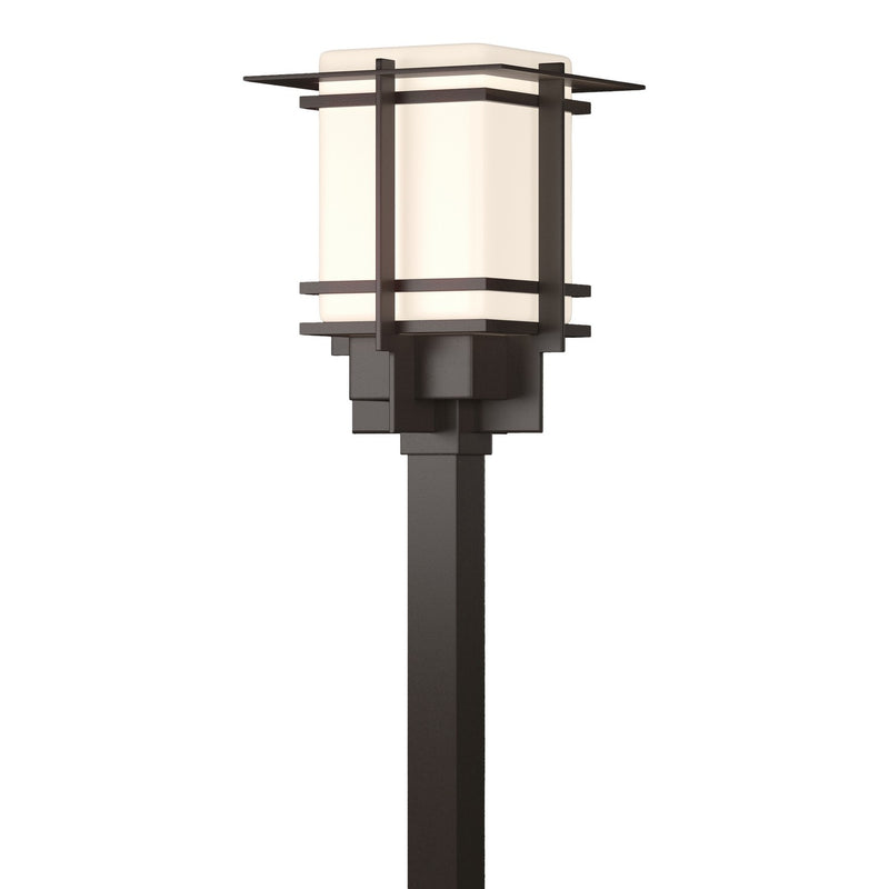 Hubbardton Forge 346013-SKT-77-GG0084 One Light Outdoor Post Mount, Coastal Dark Smoke