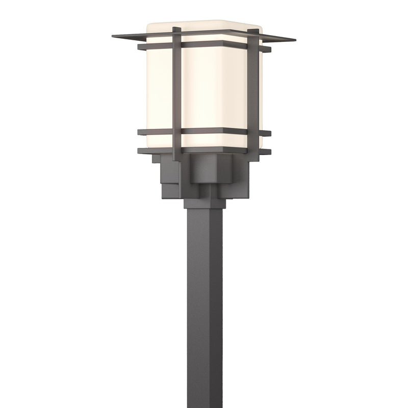 Hubbardton Forge 346013-SKT-78-GG0084 One Light Outdoor Post Mount, Coastal Burnished Steel