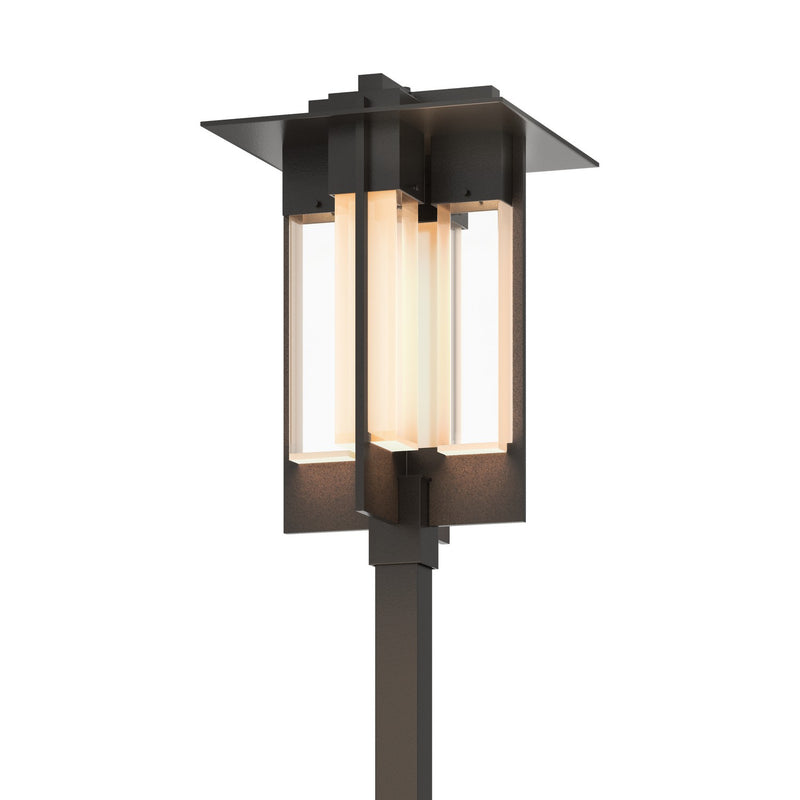 Hubbardton Forge 346410-SKT-14-ZM0616 Four Light Outdoor Post Mount, Coastal Oil Rubbed Bronze