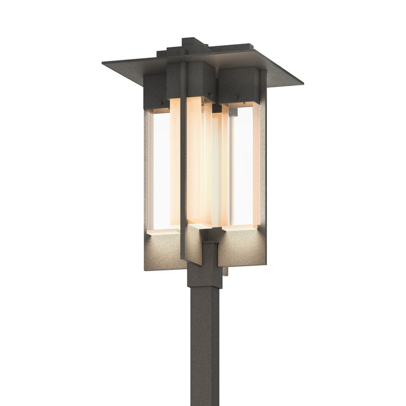 Hubbardton Forge 346410-SKT-20-ZM0616 Four Light Outdoor Post Mount, Coastal Natural Iron