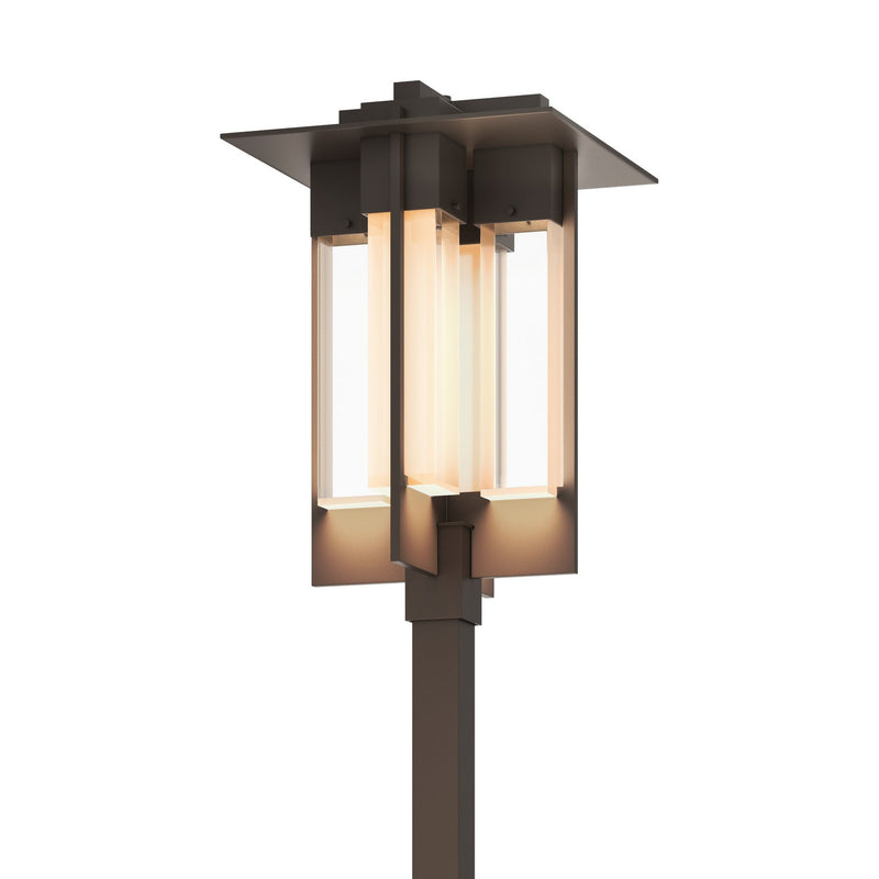 Hubbardton Forge 346410-SKT-75-ZM0616 Four Light Outdoor Post Mount, Coastal Bronze