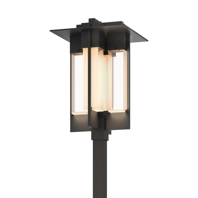 Hubbardton Forge 346410-SKT-80-ZM0616 Four Light Outdoor Post Mount, Coastal Black